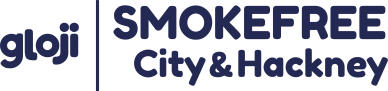 Gloji Smokefree Logo Navy